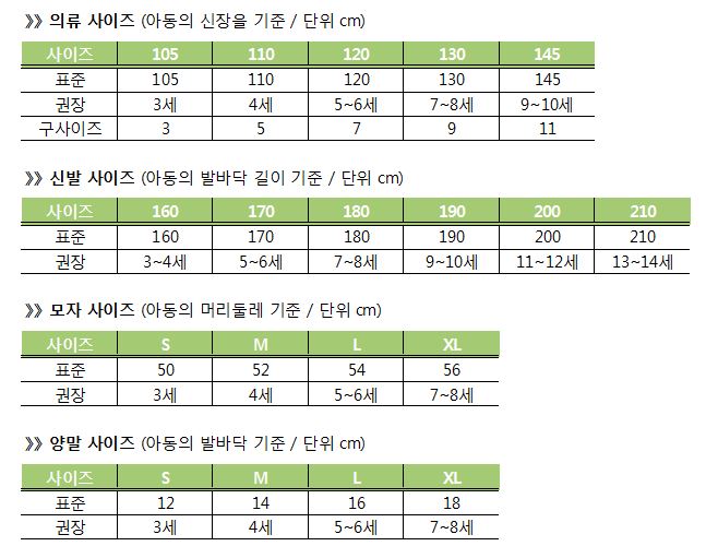 C:\Users aman\Desktop\엄마폴더\사이즈조견표.jpg